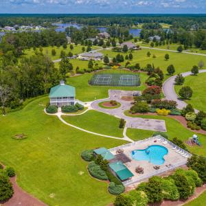 Aerial of Clubhouse:pool