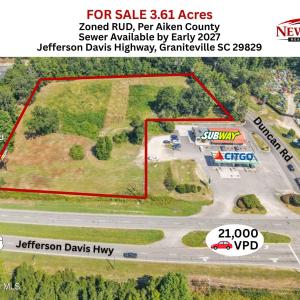 Photo #2 of Jefferson Davis, Graniteville, SC 3.6 acres
