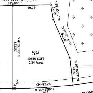 660 Vale - Lot 59 Zoomed In