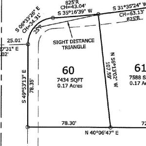 661 Vale - Lot 60 Zoomed In