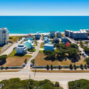 Aerial View of Beach Proximity