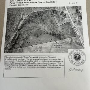 SOIL STUDY WALNUT GROVE CHURCH RD TRACT