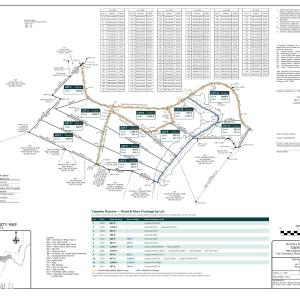 Capelsie Reserve - Lot Frontage Map