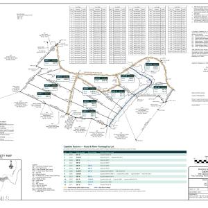 Capelsie Reserve - Lot Frontage Map
