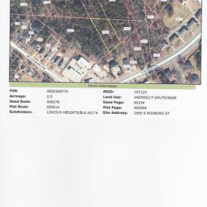 2500 S. Roxboro - aerial