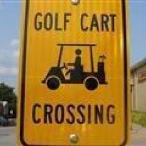 Golf Cart Crossing