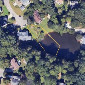 1104 Hickory Pond Court Property Lines