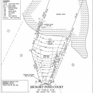 Survey 1104 Hickory Pond Ct