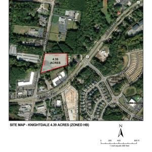 Site Map - Knightdale 4_39 Acres