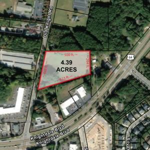 Site Map - Knightdale 4_39 Acres Zoomed