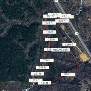 Screenshot Residential portion with mea