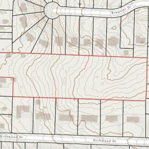 611 Powell Raleigh Topo Overlay