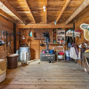Tack Room in Barn
