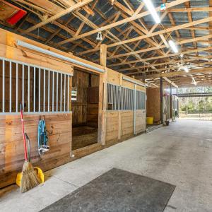Double Foaling Stall in Barn