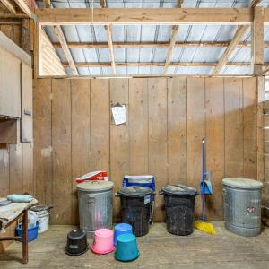 Feed Room in Barn