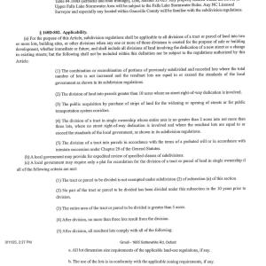 Planning information