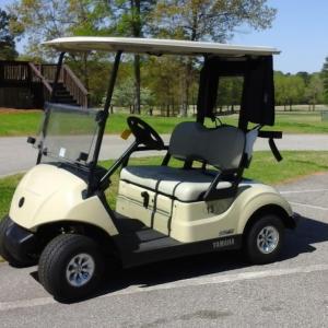One Golf Cart