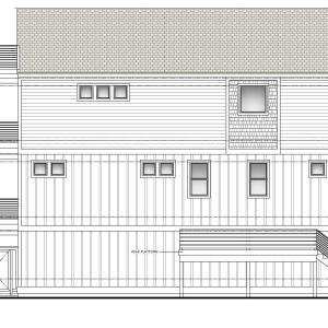 RWB Left Elevation