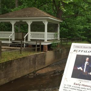 Buffalo Springs marker gazebo