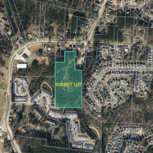 aerial from GIS map