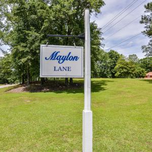 Entrance Sign in to Neighborhood