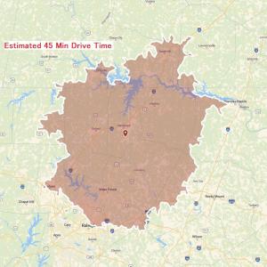 Drivetimemap