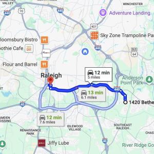 BETHEL MAP TO DOWNTOWN