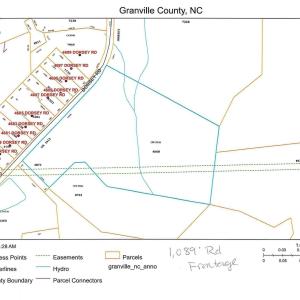 Tract 3 Dorsey Rd. Map