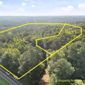 Outline of Tract 1 & 3