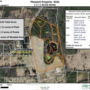Pleasants Soil Map