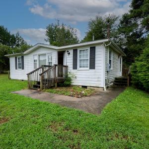 uninhabitable home on property