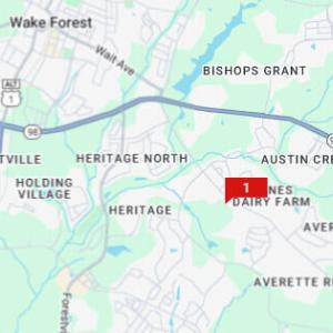location map 736 Jones Dairy