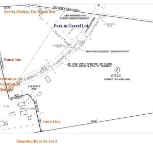 Survey Lot 2 - Boundaries