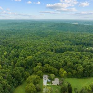 Aerial West view