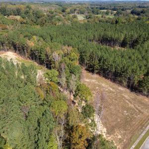 Aerial view from street