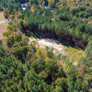 Aerial view from back corner