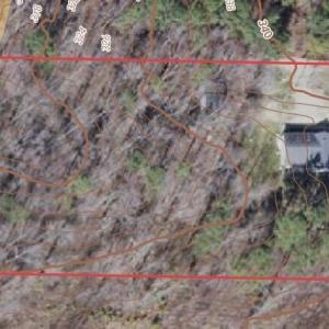 older aerial with house