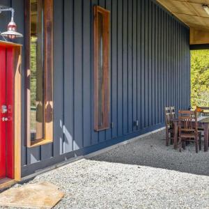 East Exterior Door and Covered Area 1