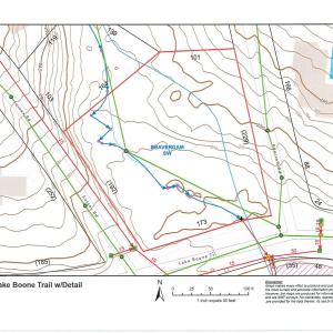 500 Lake Boone Trail map 2