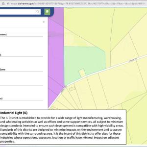 2207 Hamlin Rd. - Current Zoning - IL an