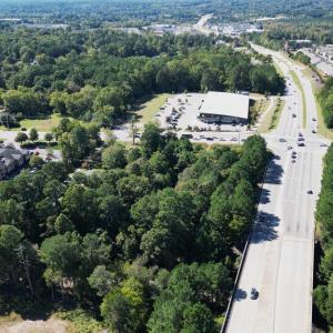 Looking West from Hwy 98 above Railroad