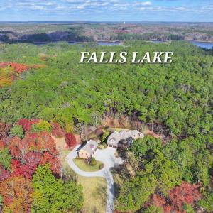 Falls Lake Aerial