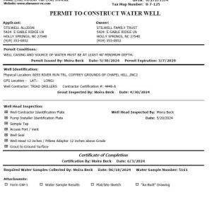 WellPermitCertCompletion2024 AlamanceEHD