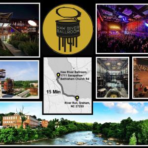 15Min to HawRiverBallroom