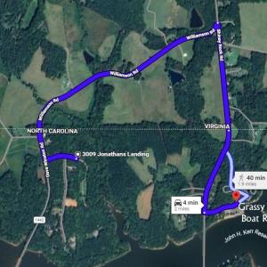 Boat ramp directions