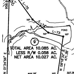 Plat Map Lot 9