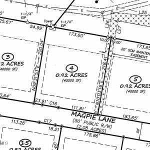 Lot 4 Stonewall Map