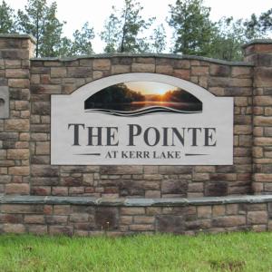 Entrance sign