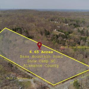 Aerial SE POV 400 Bass Mountain Overlay