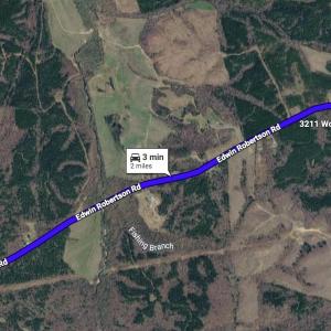 2 miles from Person Co Megasite